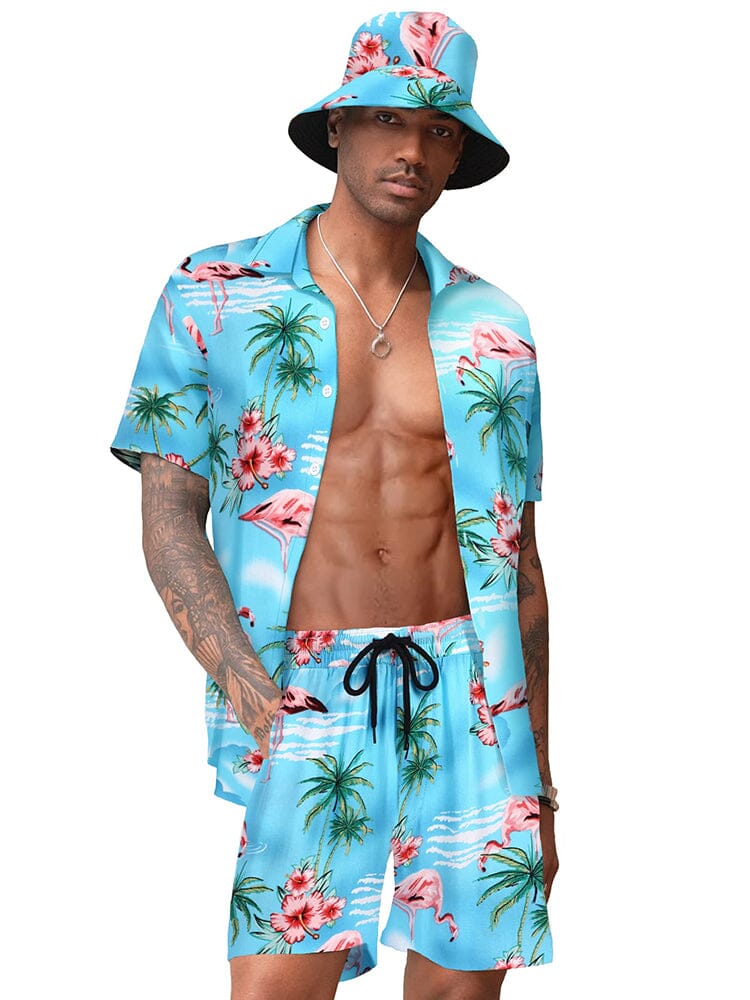 Hawaiian Beach Sets with Bucket Hat (US Only) - Image 4