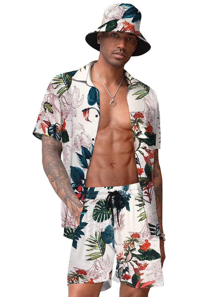 Hawaiian Beach Sets with Bucket Hat (US Only) - Image 6