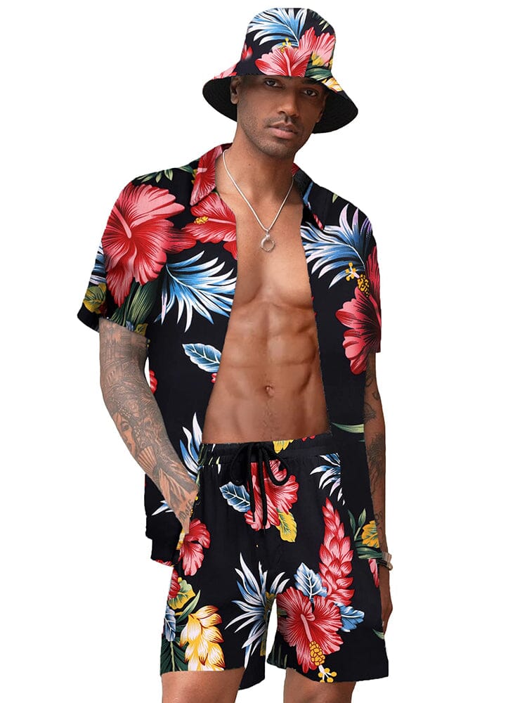 Hawaiian Beach Sets with Bucket Hat (US Only) - Image 8
