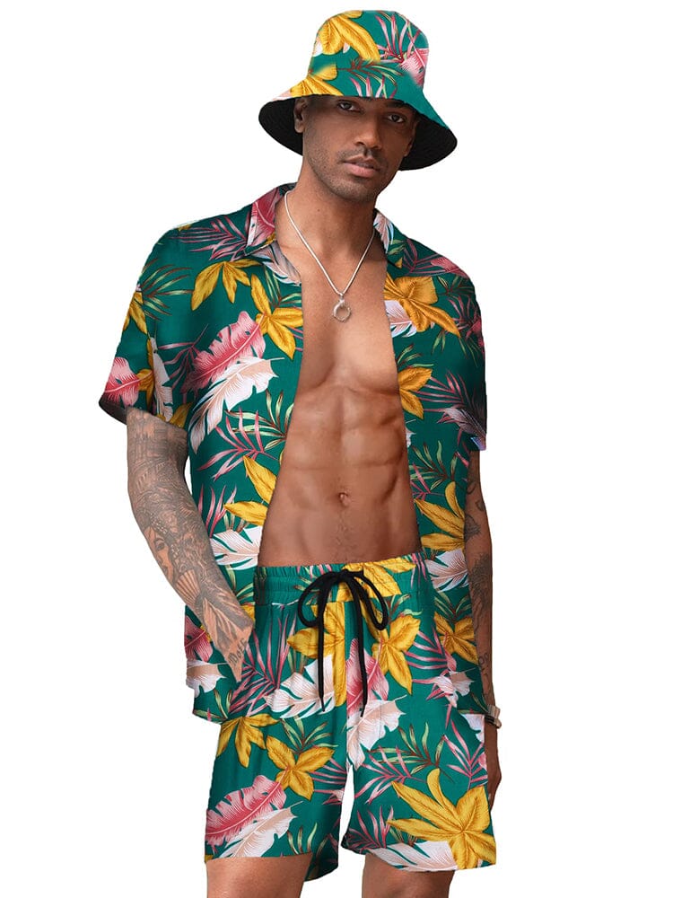 Hawaiian Beach Sets with Bucket Hat (US Only) - Image 9