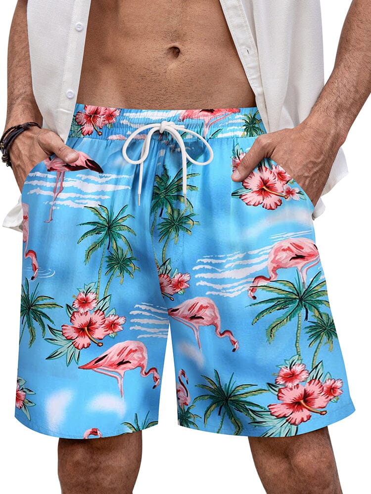 Hawaiian Quick Dry Flower Shorts (US Only) - Image 7