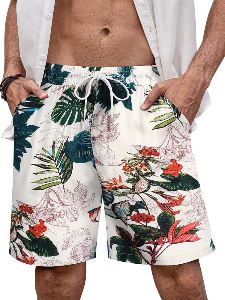 Hawaiian Quick Dry Flower Shorts (US Only) - Image 8