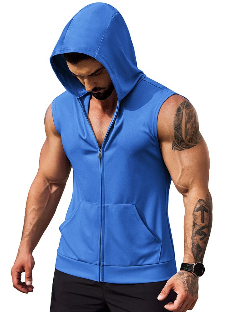 Hooded Workout Tank Top (US Only) - Image 2
