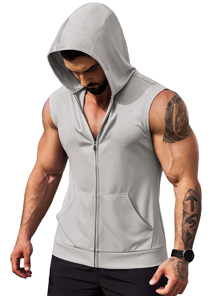 Hooded Workout Tank Top (US Only) - Image 3