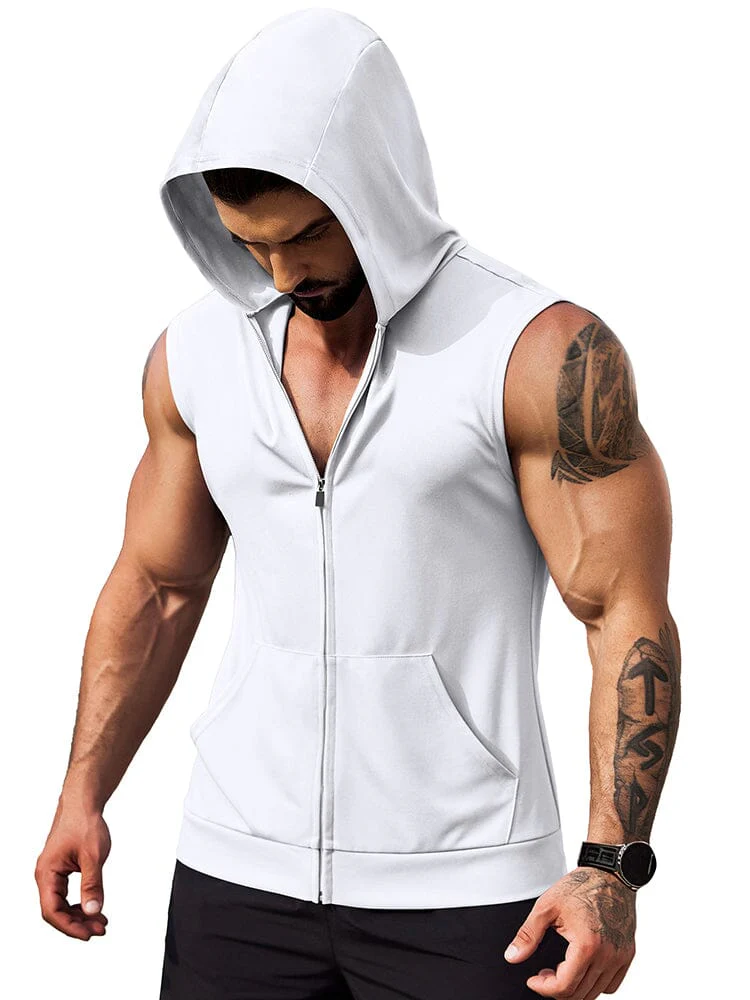 Hooded Workout Tank Top (US Only) - Image 5