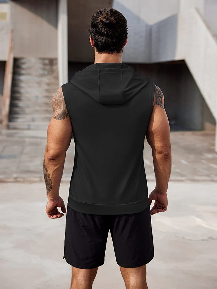 Hooded Workout Tank Top (US Only) - Image 9