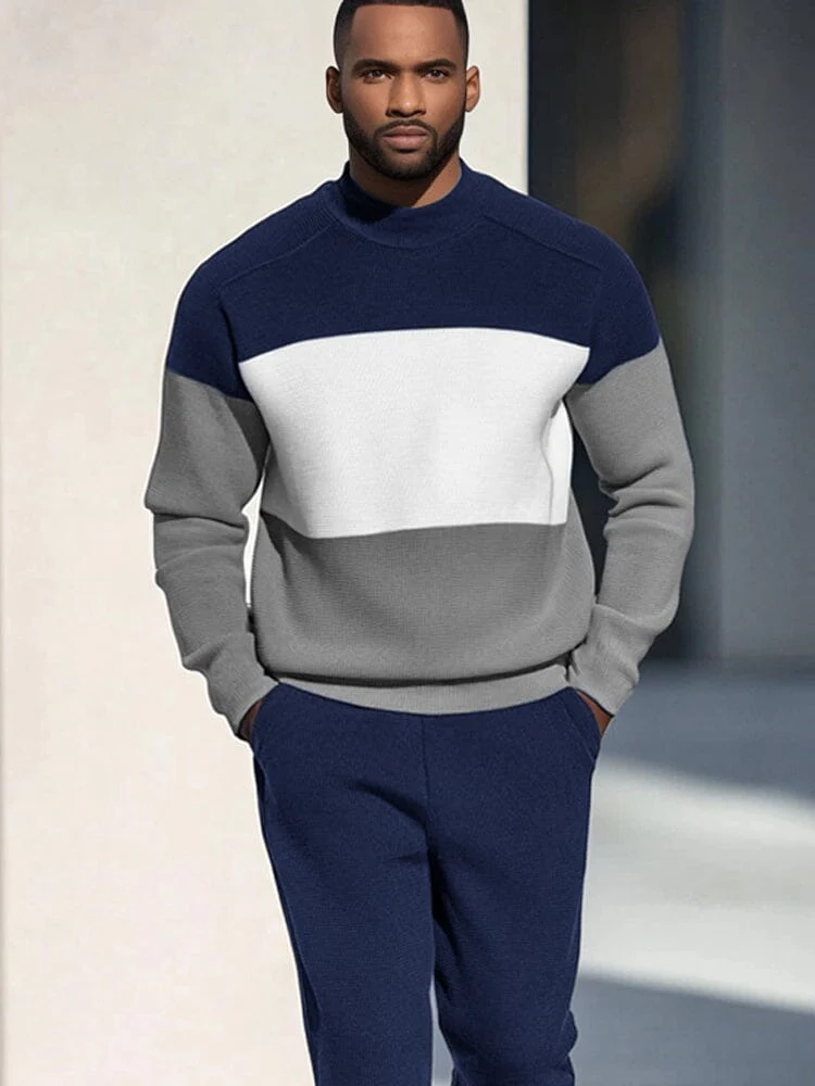 Leisure Colorblock Sweatsuit Set - Image 3