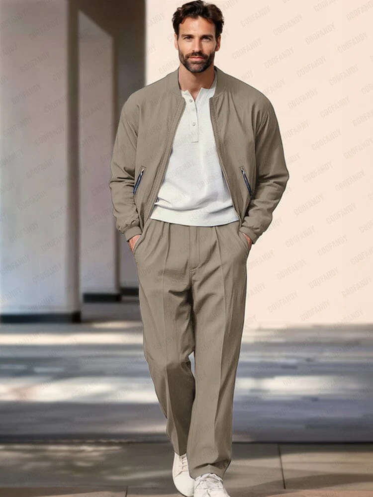 Leisure Comfort Jacket Pants Set - Image 2