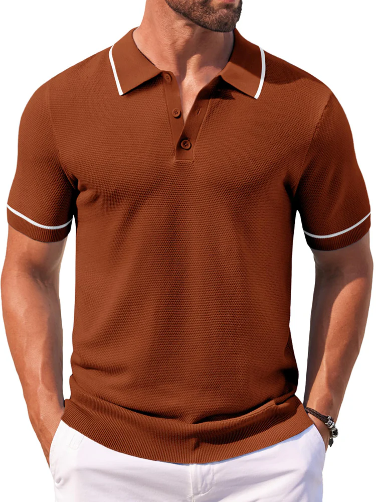 Leisure Knit Golf Polo Shirts (US Only) - Image 11
