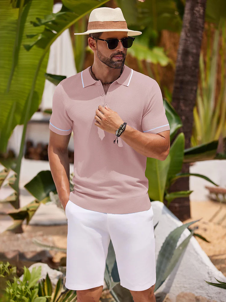 Leisure Knit Golf Polo Shirts (US Only) - Image 17