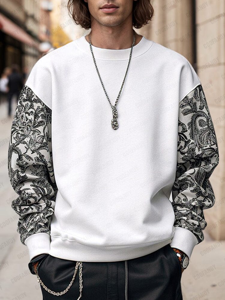 Leisure Paisley Print Sweatshirt - Image 3