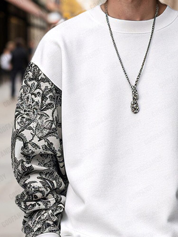 Leisure Paisley Print Sweatshirt - Image 4