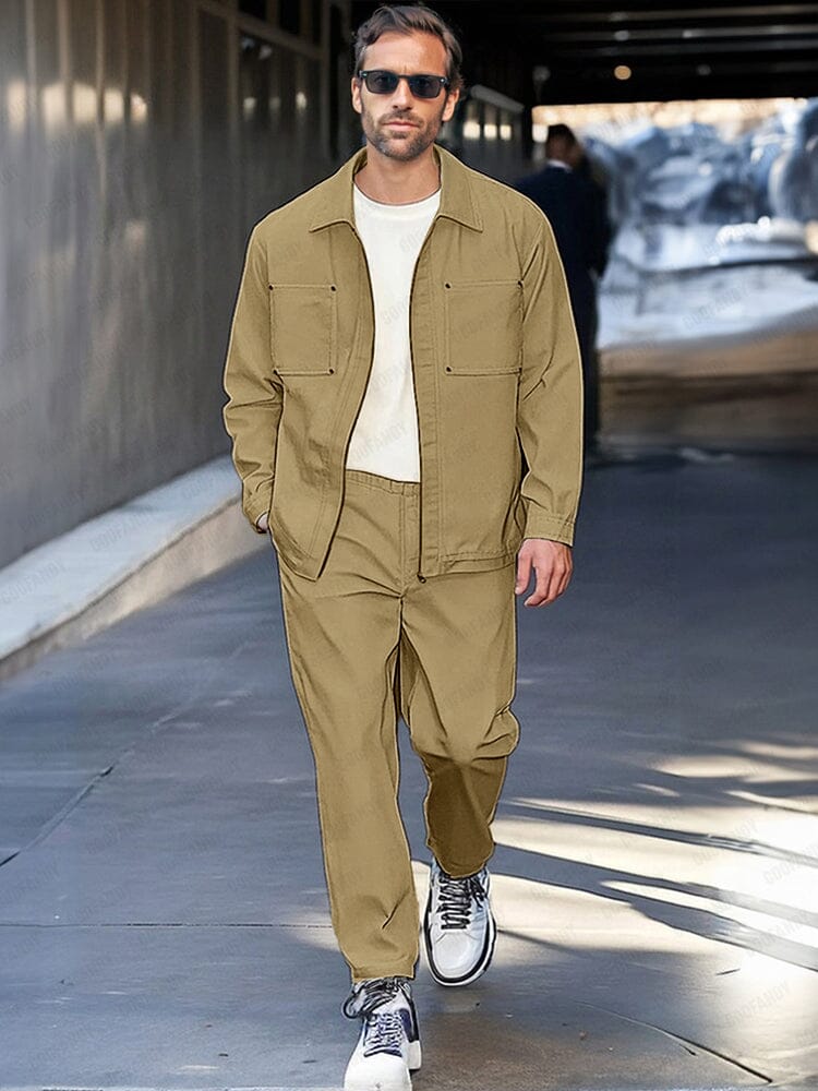 Leisure Relaxed Fit Jacket Set - Image 2