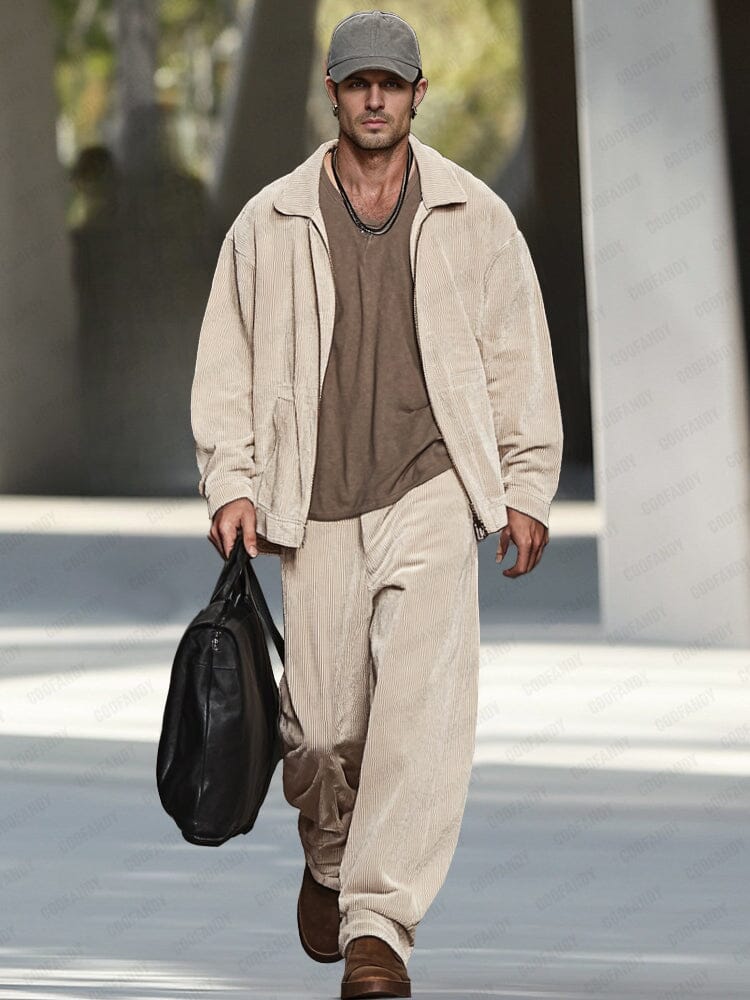 Leisure Relaxed Twill Matching Sets - Image 2