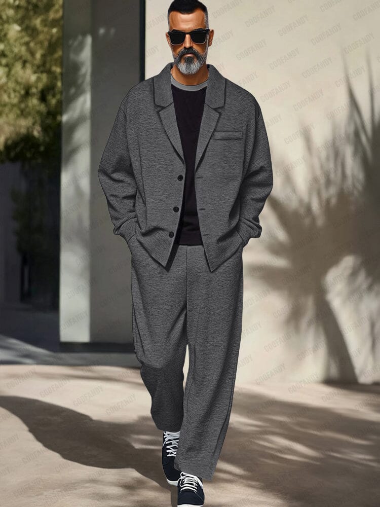 Leisure Soft Blazer Pants Set - Image 2