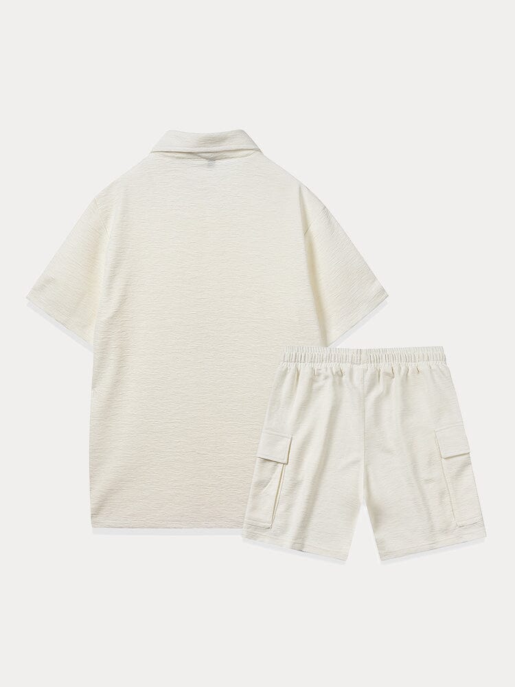 Leisure Texture 2-Piece Shirt Set - Image 8