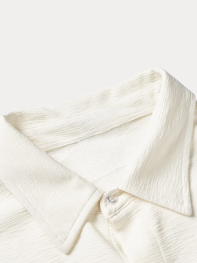 Leisure Texture 2-Piece Shirt Set - Image 9