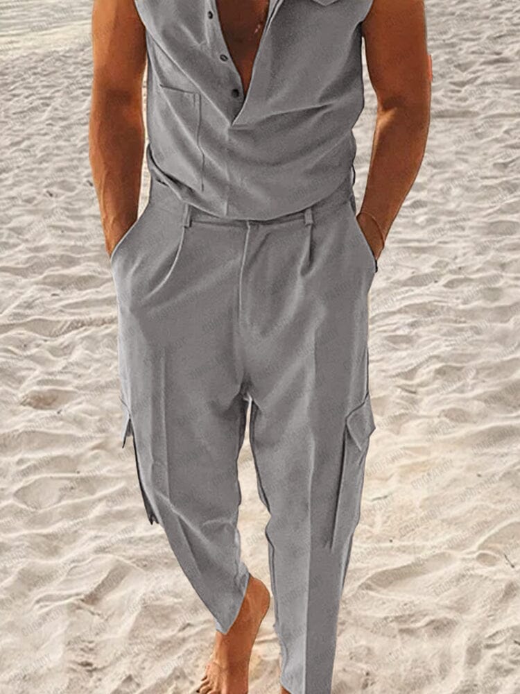 Leisure Trendy Tank Top Set - Image 4