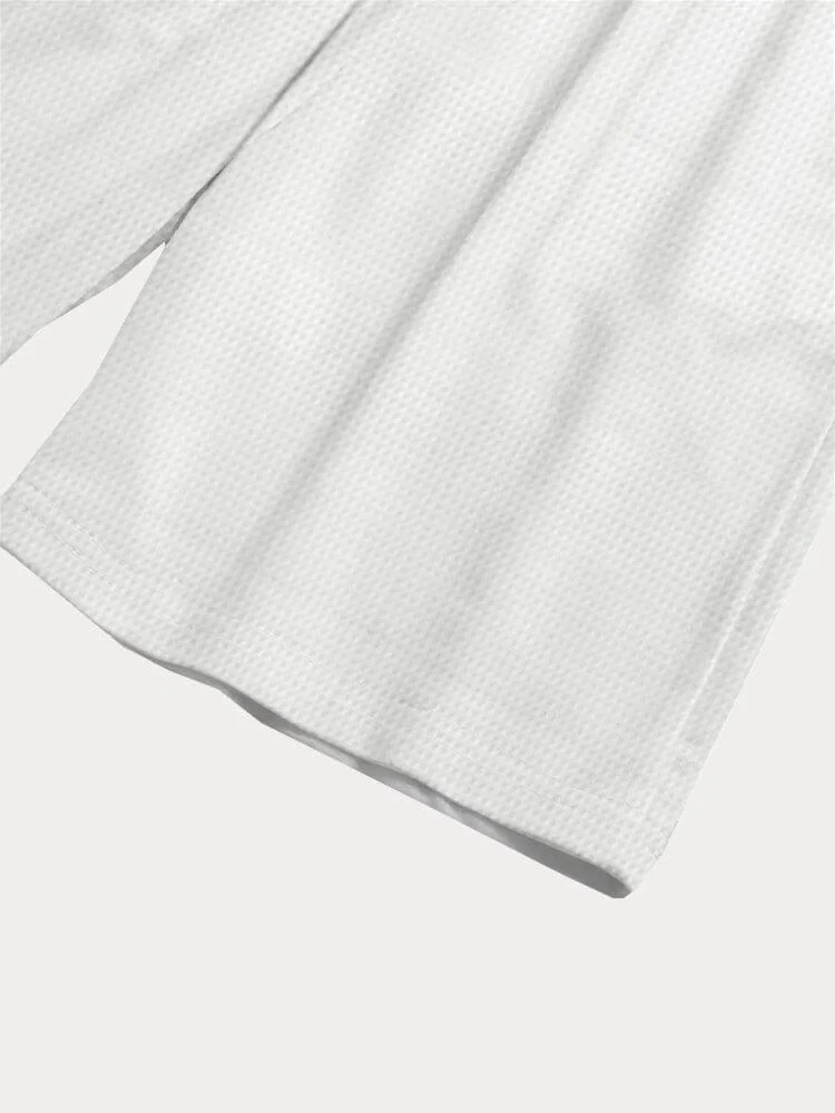 Leisure Waffle Knit 2-Piece Set - Image 4