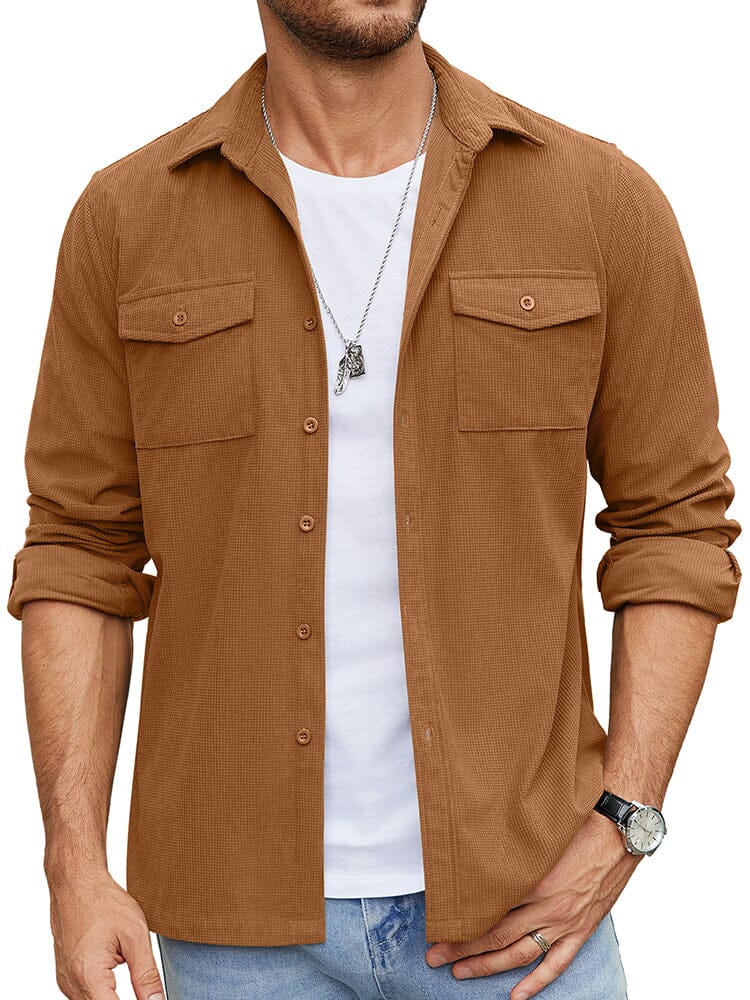 Leisure Waffle Shirt Jacket (US Only) - Image 13