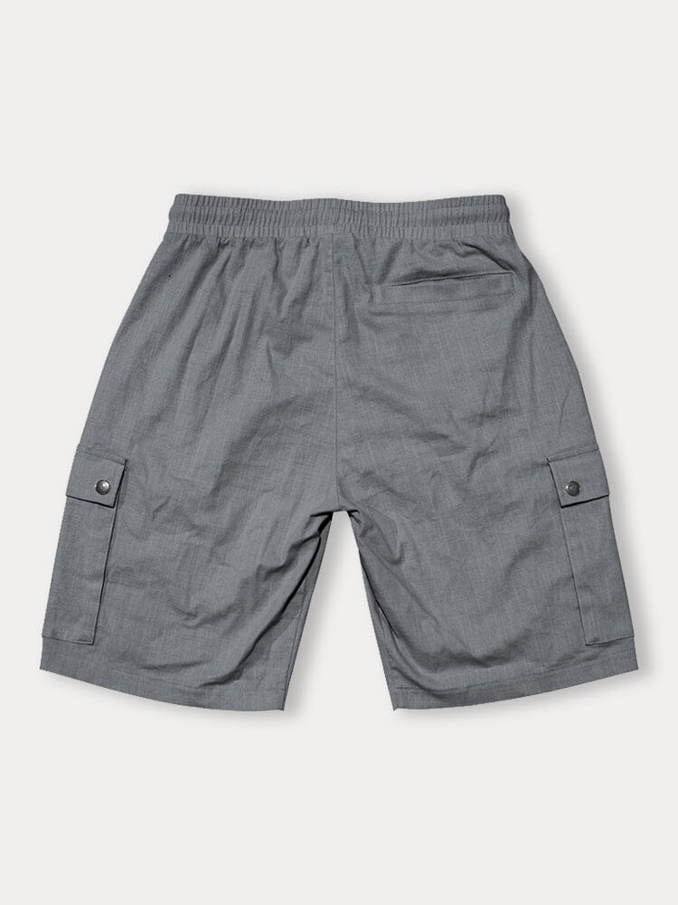 Lightweight 100% Cotton Cargo Shorts - Image 8