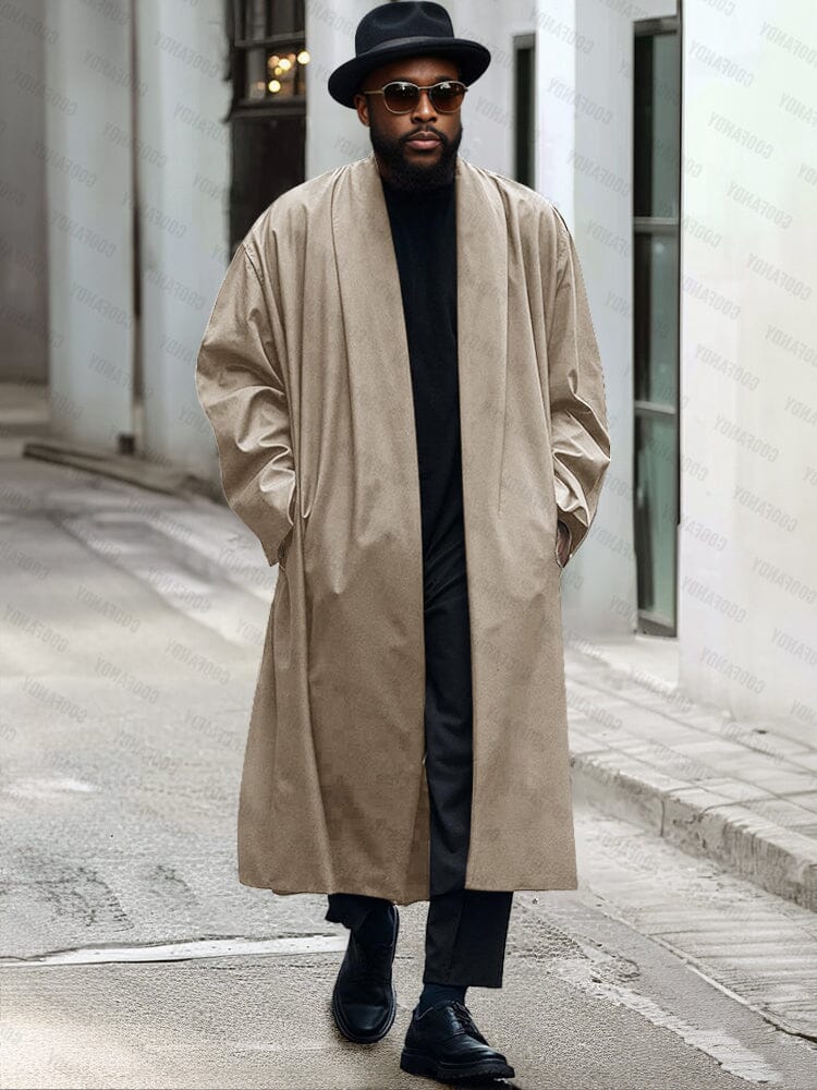 Lightweight Loose Fit Trench Coat - Image 2