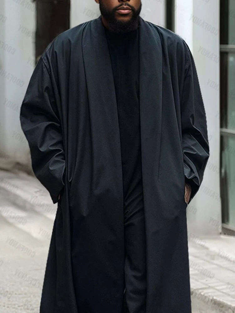 Lightweight Loose Fit Trench Coat - Image 4