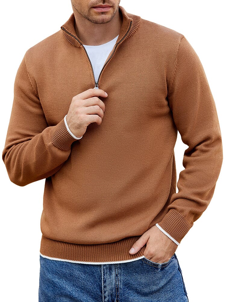 Lightweight Mock Neck Sweaters (US Only) - Image 11