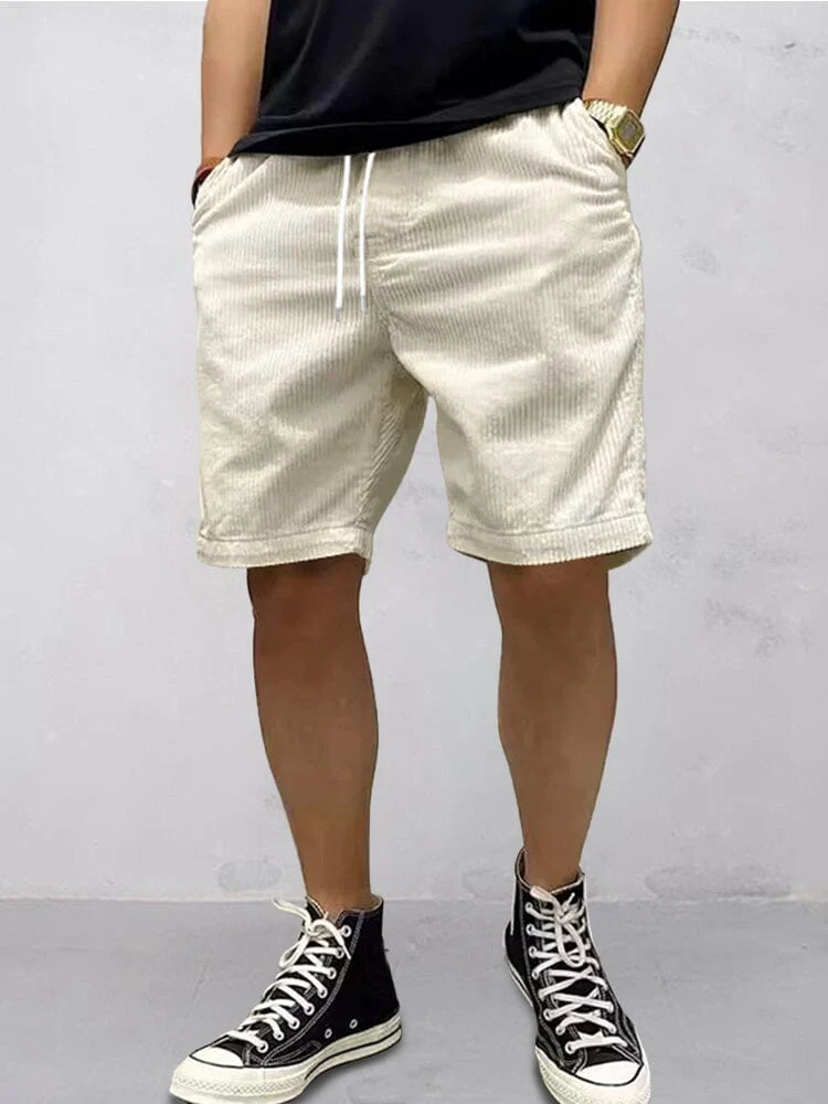 Lightweight Summer Corduroy Shorts - Image 2