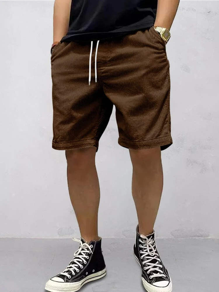 Lightweight Summer Corduroy Shorts - Image 4
