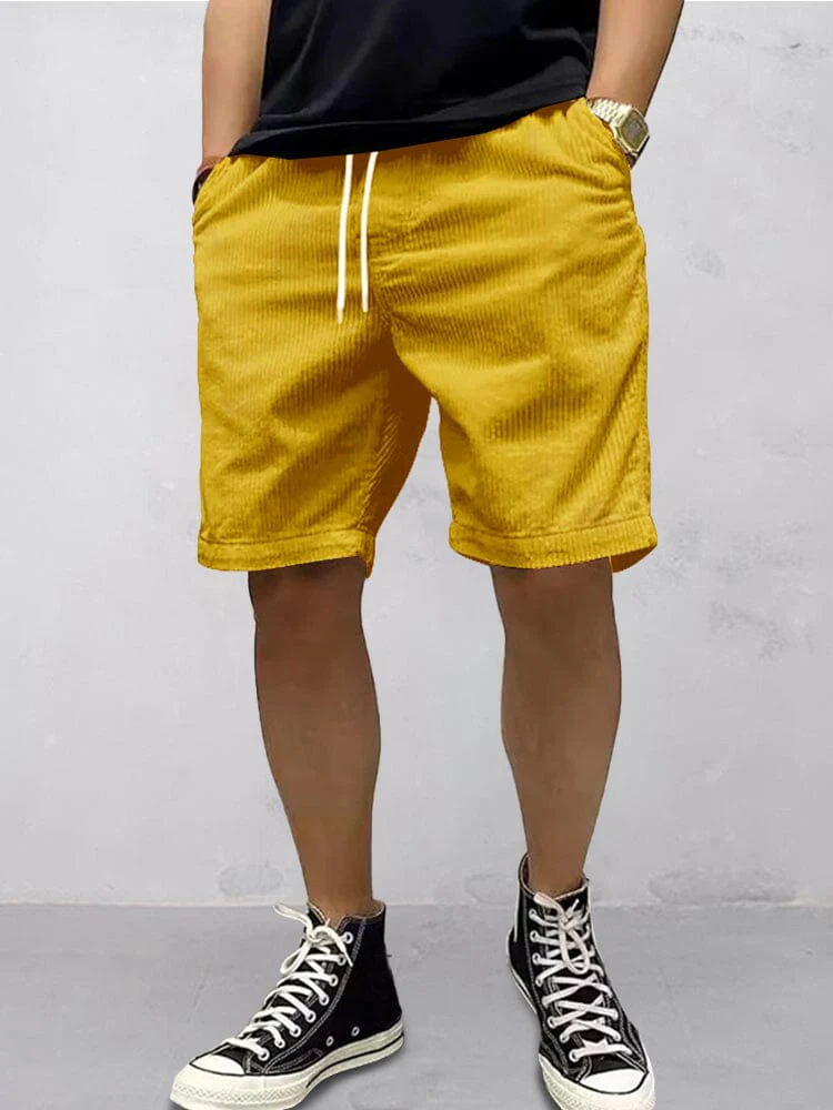 Lightweight Summer Corduroy Shorts - Image 5
