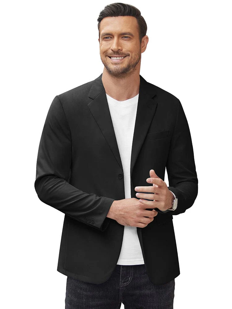 Loose Fit Two Button Casual Blazer (US Only) - Image 2