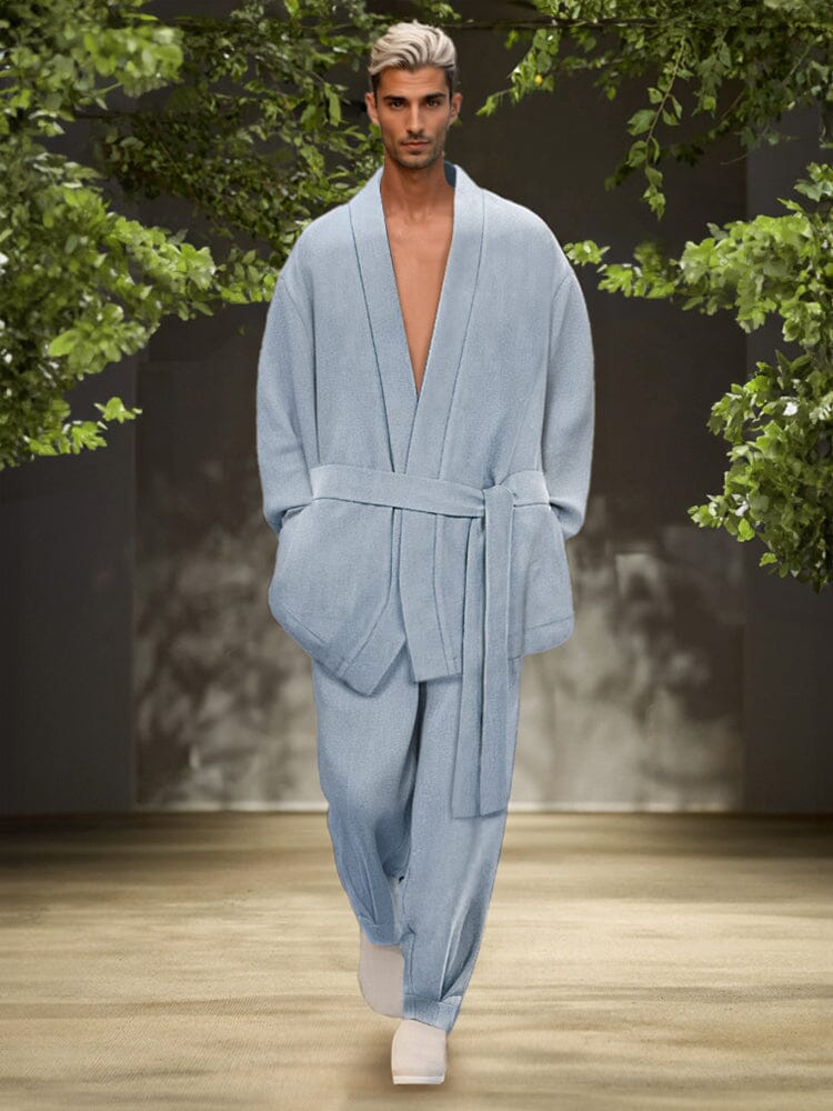 Luxury Belted 2-Piece Outfits - Image 2