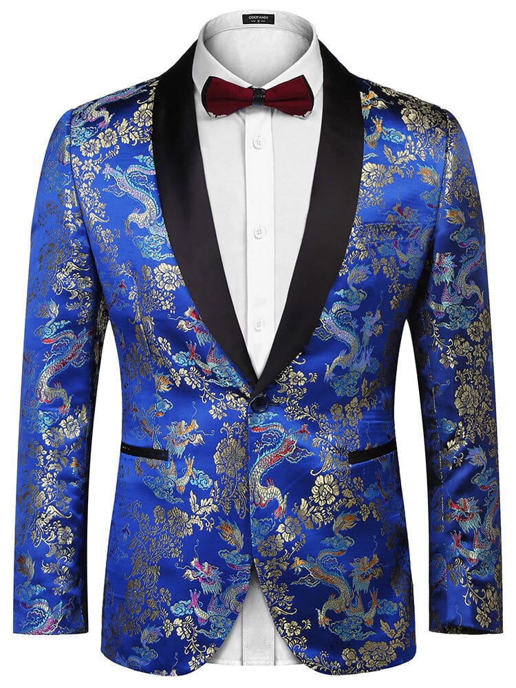 Luxury Floral Embroidered Blazer (US Only) - Image 2