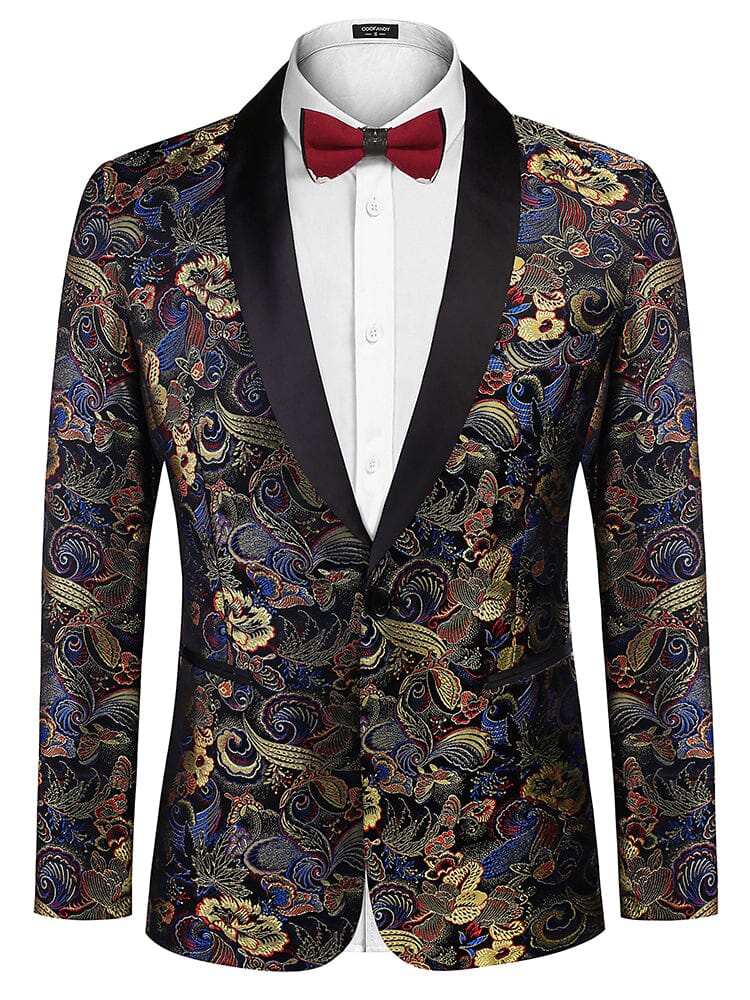 Luxury Floral Embroidered Blazer (US Only) - Image 5