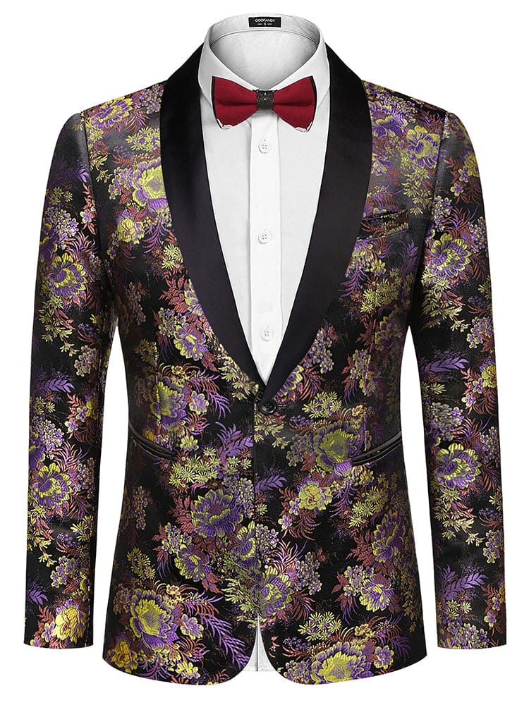 Luxury Floral Embroidered Blazer (US Only) - Image 6