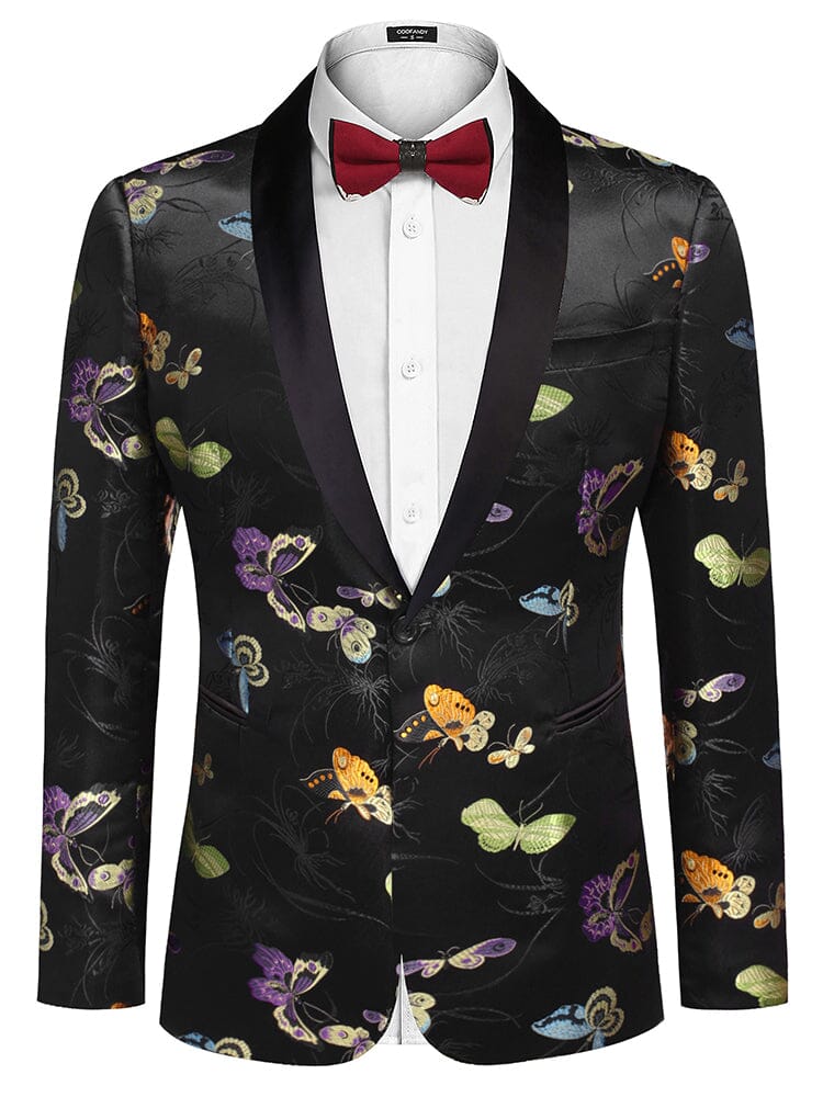 Luxury Floral Embroidered Blazer (US Only) - Image 7