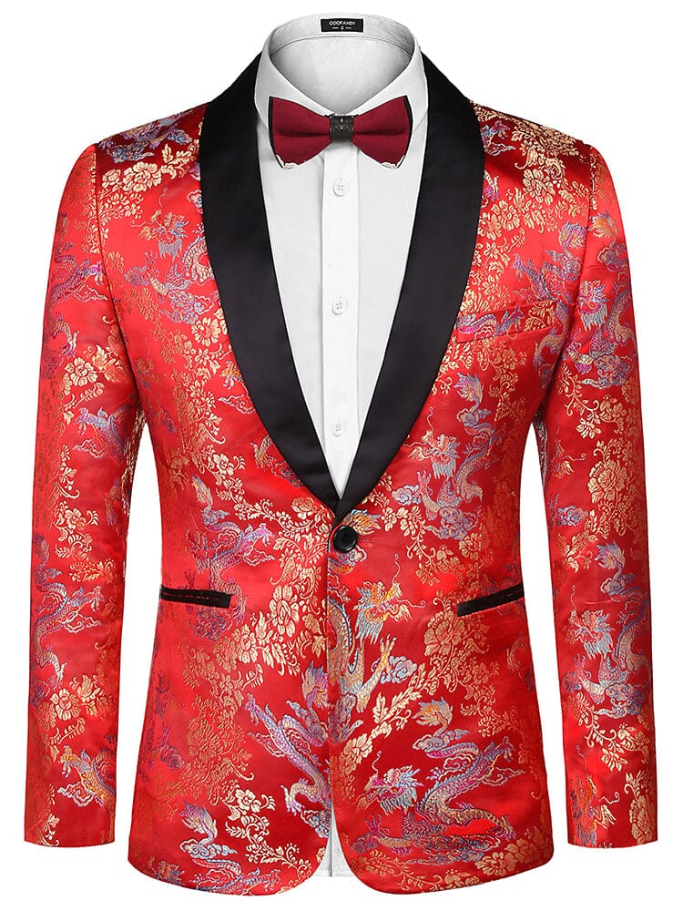 Luxury Floral Embroidered Blazer (US Only) - Image 8