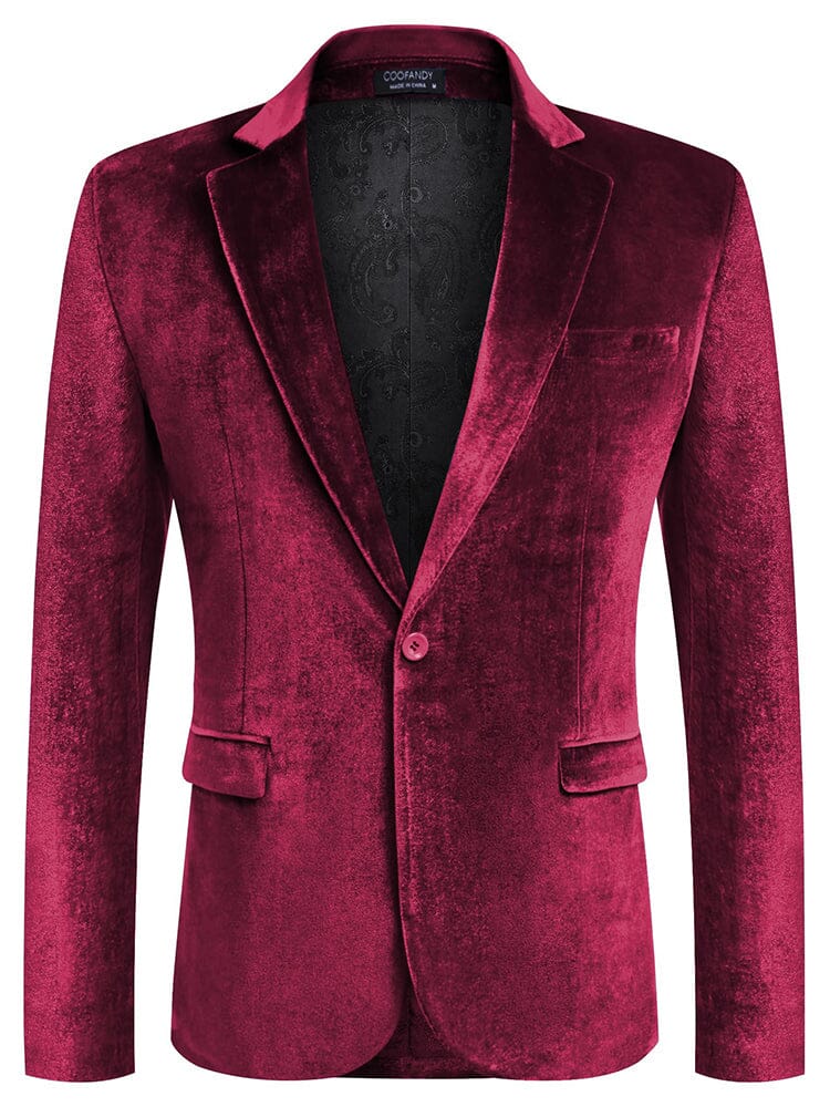 Luxury Velvet Blazer Jacket (US Only) - Image 12