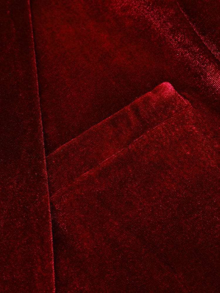 Luxury Velvet Blazer Jacket (US Only) - Image 14