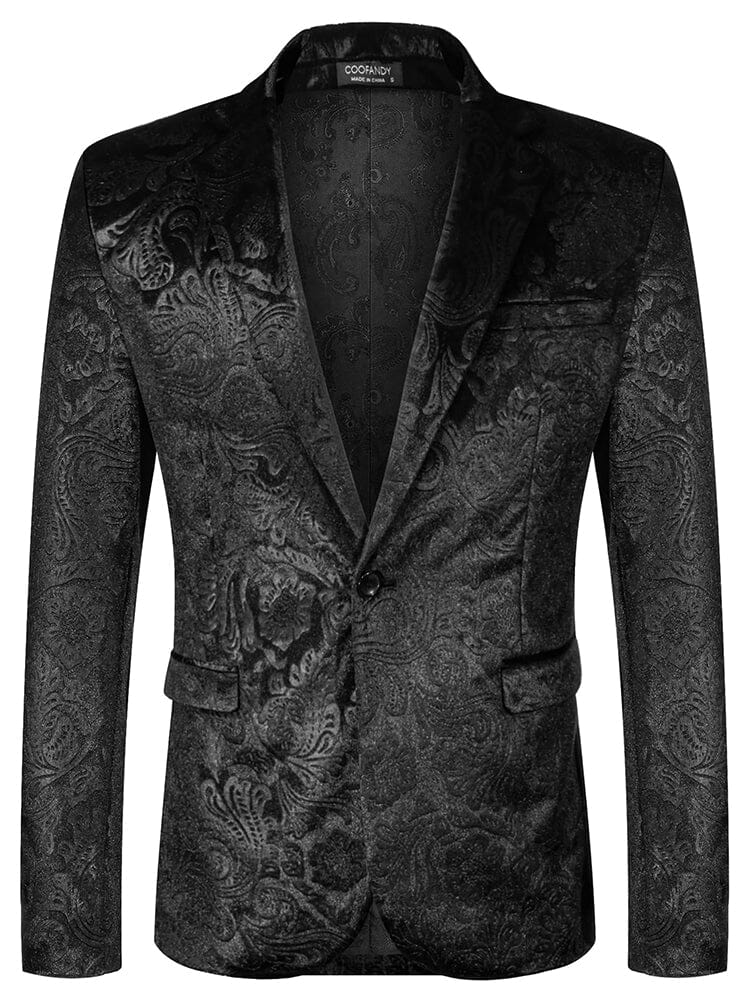 Luxury Velvet Blazer Jacket (US Only) - Image 6