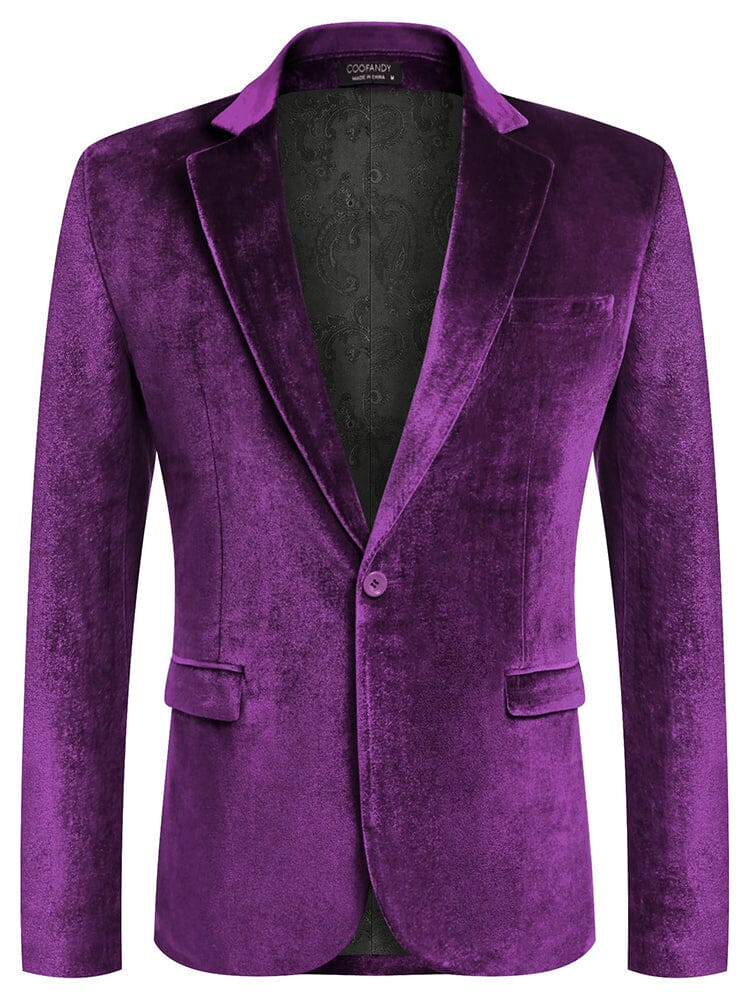 Luxury Velvet Blazer Jacket (US Only) - Image 7