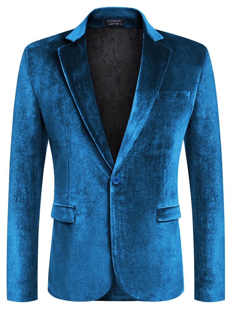 Luxury Velvet Blazer Jacket (US Only) - Image 9