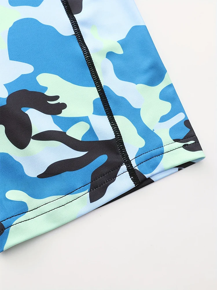 Men's Camo Compression Training Shorts - Image 6