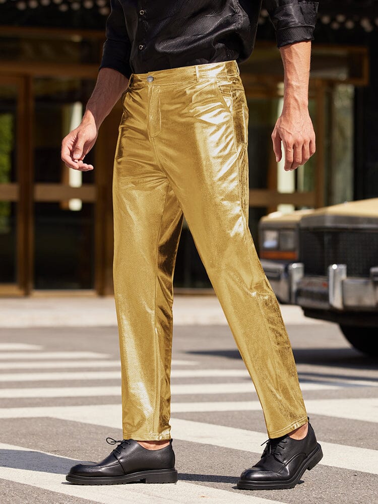 Metallic Shiny Party Pants (US Only) - Image 7