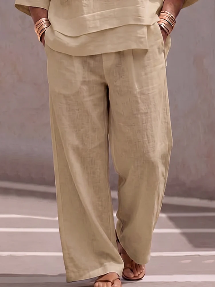 Minimalism Comfy Loose Cotton Matching Set - Image 4