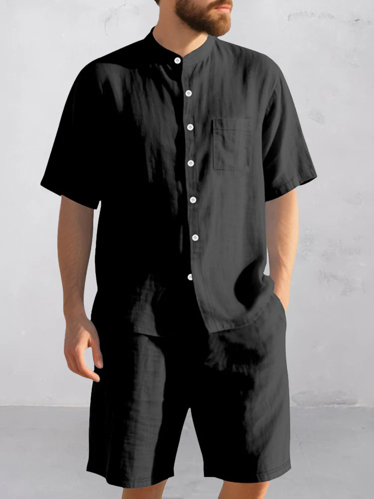 Minimalist 100% Cotton Casual Set - Image 3