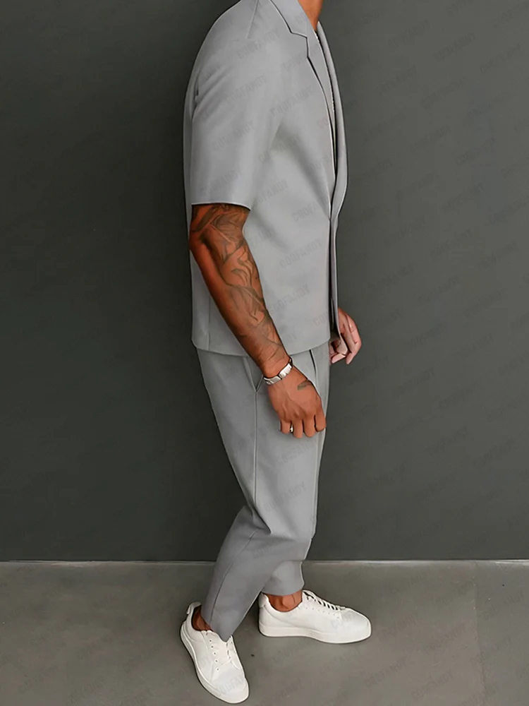 Minimalist Comfort Fit Suit Set - Image 3