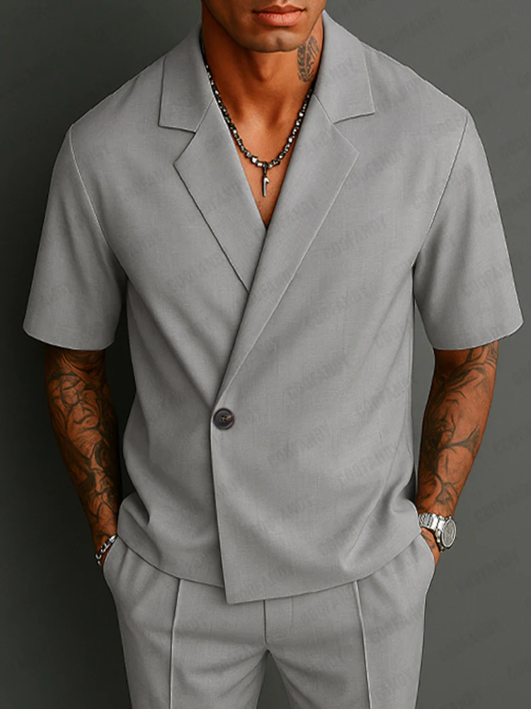 Minimalist Comfort Fit Suit Set - Image 5