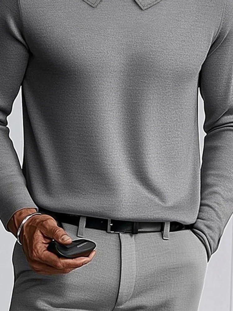 Minimalist Comfort Layering Undershirt - Image 4